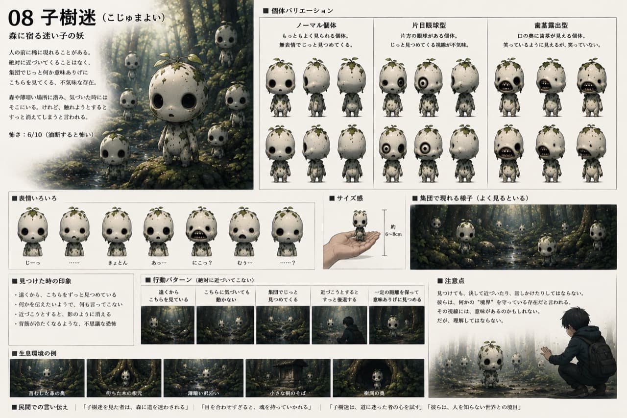 子樹迷の設定画