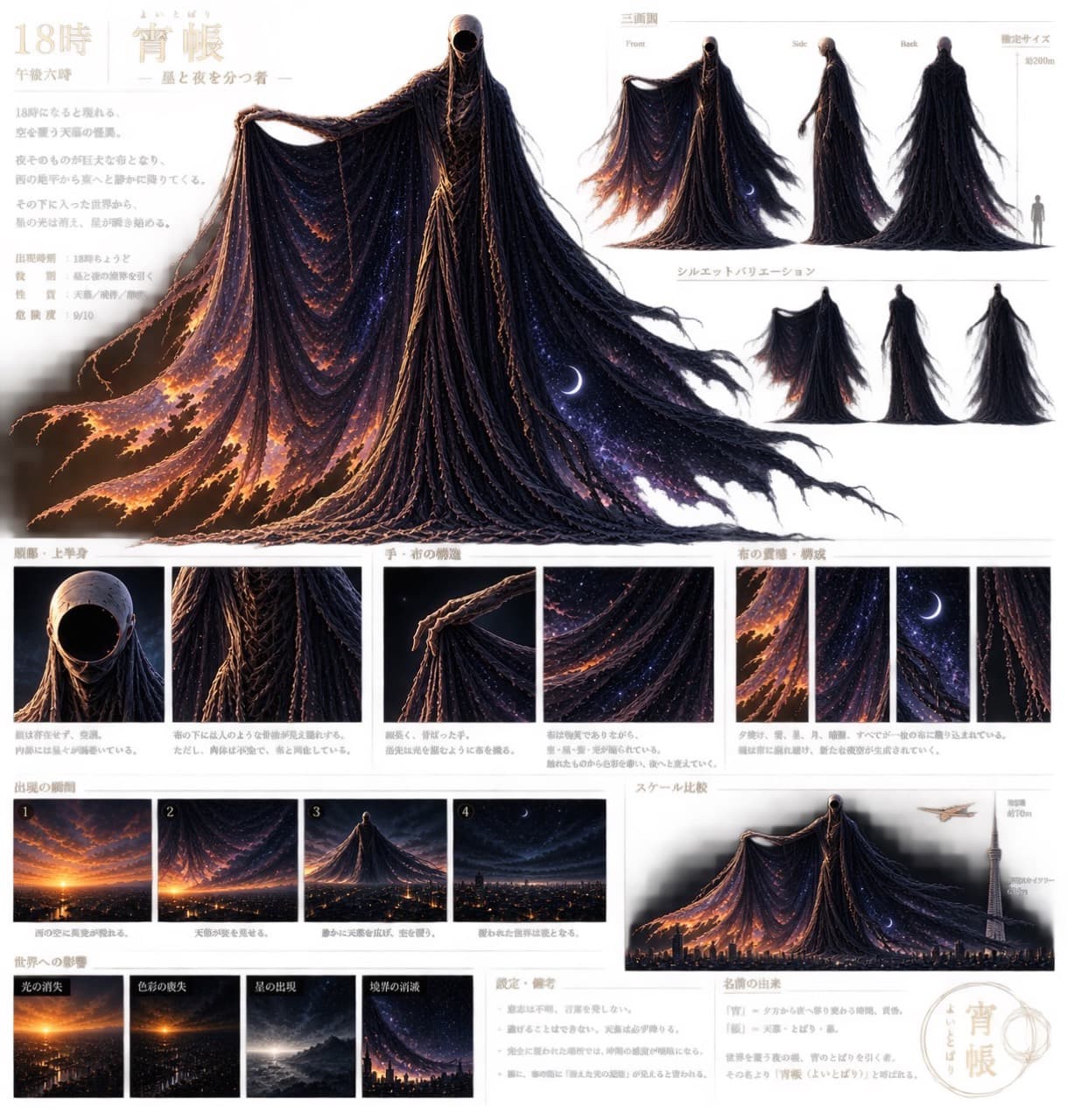 宵帳の設定画